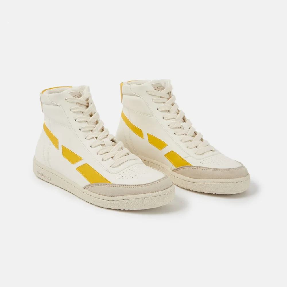 Saye Modelo ‘89 Hi Top- Yellow - Picture 1 of 6